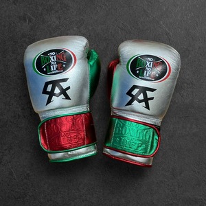 Guantes de Boxeo de Cuero Vacuno No Boxing No Life, Transpirables, Profesionales, para Entrenamiento de Kickboxing y Sparring - Product Image 1
