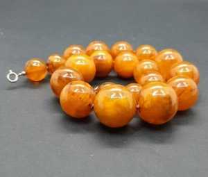 Premium Quality MN EXPORTS Hand-made Natural Pearl <b>Resin</b> Pendant Beaded Necklace Women's Fashion Jewelry Party Wedding Occasions - Product Image 2
