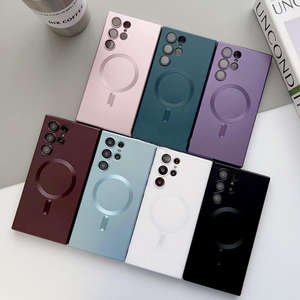 <span class=keywords><strong>เคส</strong></span>โทรศัพท์แบบไร้สายสุดหรูสำหรับ Samsung Galaxy S26 S25 S24 Ultra S22 S23 <span class=keywords><strong>S21</strong></span> S20 Plus Note 10 20 <span class=keywords><strong>เคส</strong></span>แม่เหล็กแบบนิ่ม - Product Image 1