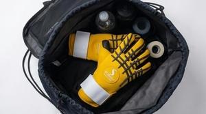Guantes de Portero de Fútbol SUBHAY, Amarillos y Negros, de Cuero PU, Antideslizantes, con Dedos Completos, Correa de Muñeca Ajustable, Unisex, Equipo Deportivo - Product Image 4