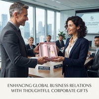 Botol Air Insulasi Stainless Steel dengan Set Payung Pelindung Matahari dalam Kotak Hadiah Premium untuk Perusahaan Kantor Bisnis