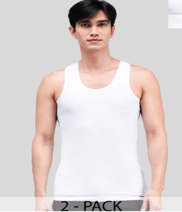 PASUXI Casual Quick Dry Moisture Wicking Fitness <b>Stringer</b> Tank Top <b>Men's</b> Gym Workout Singlet Breathable Running <b>Vest</b> - Product Image 2