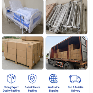 Manual Hospital <b>Bed</b> Semi Fowler Adjustable Patient <b>Bed</b> with <b>Side</b> <b>Rails</b> - Product Image 6