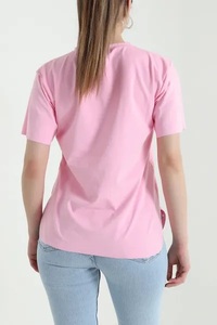 Camiseta de Manga Corta para Mujer Talla Grande Ever Glow, Transpirable, Anti-Pilling, Ecológica, de Secado Rápido, Estilo Casual, Poliéster/Algodón - Product Image 5