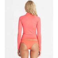 Maillot de bain à manches courtes pour homme, respirant, anti-UV, 100% coton, couleur et logo personnalisables, Fortleo