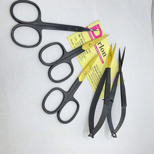 Tijeras Profesionales para Manicura, Tijeras Curvas para Cutículas, Tijeras para Recortar Uñas de Marca Privada, Tijeras Rectas Rusas con Resorte - Product Image 1