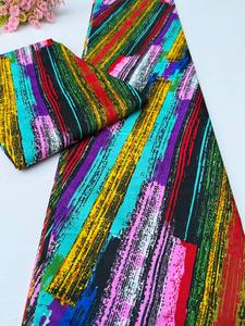 Nigerian Style African Wax Print 100% Cotton <b>Fabric</b> Vibrant Pattern for Fashion Market South Africa - Product Image 3