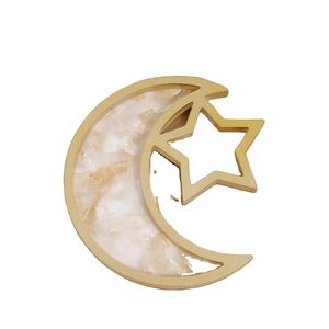 Ramadan et Eid décoration métal Dessert Cupcake support pour la maison plateaux décoratifs Ramadan ornements au meilleur prix - Product Image 1