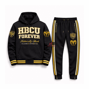 Chaqueta Deportiva con Capucha Personalizada para Hombre, Inspirada en la HBCU, de Primera Calidad, 100% Algodón, Informal y Deportiva - Product Image 1