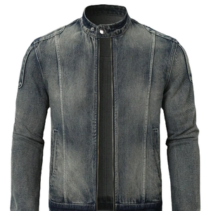 Service OEM, veste en jean légère, écologique, respirante, décontractée pour hommes, logo personnalisé - Product Image 1