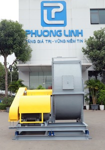 Ventilateur centrifuge à entraînement par courroie CT3 en acier/inox pour l'extraction de poussière industrielle CPL-8-1350I électrique avec cordon, provenant d'une usine au Vietnam - Product Image 4
