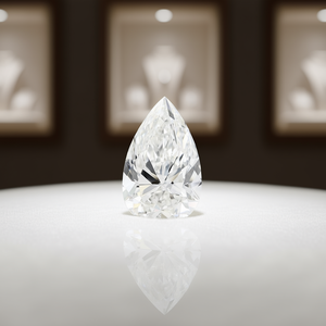 Diamant en vrac certifié IGI 9.5 PEAR VS1, diamant cultivé en laboratoire - Product Image 3