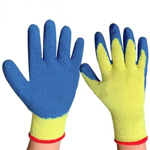 Gants de protection en <span class=keywords><strong>latex</strong></span> de sécurité industrielle, vente en gros, construction, antidérapants, robustes, gants de travail en <span class=keywords><strong>latex</strong></span> enduit - Product Image 1