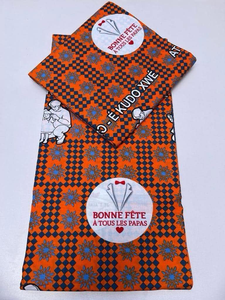 ผ้าฝ้ายพิมพ์ลายแอฟริกันคุณภาพสูง รับผลิตตามสั่ง (OEM/ODM) สำหรับตัดเย็บเสื้อผ้า งานอีเว้นท์ งานเทศกาล ขายส่ง - Product Image 5