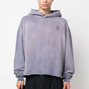 Nouvelle Arrivée Promotionnelle : Sweats à Capuche Hiver Unis pour Hommes, Effet Délavé, Tissu Polaire Respirant et Écologique, Style Unique - Product Image 2