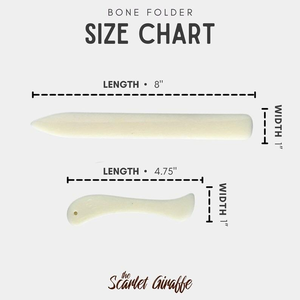 Outil plieur de carton fait main |   Plieur de papier lisse pour la reliure de livres - Product Image 6