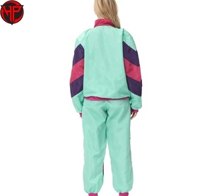 Conjunto Deportivo Cortavientos para Mujer, Venta al Por Mayor, Precio de Fábrica, Sublimación, Conjunto de 2 Piezas - Product Image 6