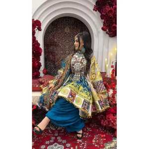 Robes ethniques bohèmes brodées à la main pour femmes, tissu doux de qualité supérieure, taille sur mesure, vente en gros, robes décontractées afghanes, tenues de soirée - Product Image 5