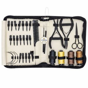 Professional Hair Extension <b>Tool</b> Kit Complete Set High Quality Stainless Steel For Salon Use OEM Wholesale price - Product Image 3