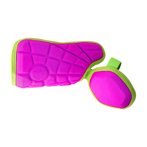 Espinilleras Rosas con Ribete Verde para Niños, Protección Deportiva, Entrenamiento, Práctica y Uso Atlético Durante Toda la Temporada - Product Image 3