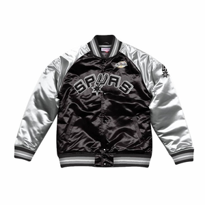 Blouson Bomber Unisexe Gris Uni Personnalisé avec Broderie sur le Devant, en Satin Écologique, Respirant, Anti-Bactérien et Sportif - Product Image 1