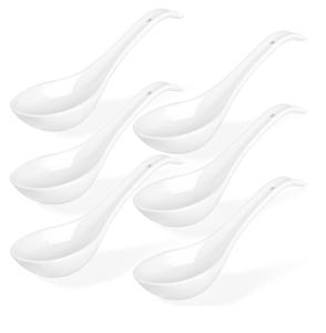 Ceramic <b>Spoon</b> Elegant Handcrafted Multipurpose <b>Serving</b> <b>Spoon</b> for Kitchen Dining - Product Image 1
