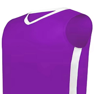 Comfortable Good Quality Sleeveless Sports Team Wear Custom Design Basketball Jersey Quick Dry Lightweight Training Jersey - Product Image 2