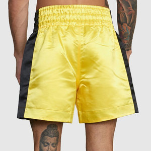Shorts de boxe légers, confortables, de haute qualité, en polyester/nylon, séchage rapide, taille élastique, fabriqués au Pakistan pour la vente en ligne - Product Image 3