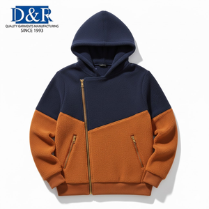 Fashion Daily Heavyweight Cotton Fleece Pocket Hoodie Set Malaysia Manufacturer Top Seller OEM Supplier Breathable Autumn Casual - Product Image 4