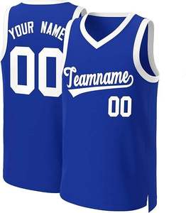 Ensemble 8 couleurs Maillot et Short de Basketball pour Enfant Garçon, Tenue de Sport Personnalisable avec LOGO et Numéro, Maillots d'Entraînement d'Équipe 2026 OEM - Product Image 2