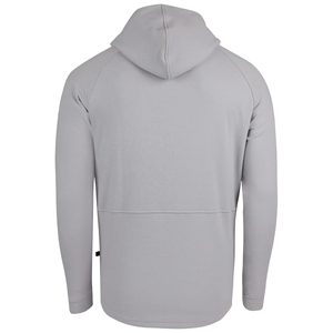 Sweat-shirt à capuche gris pour homme, manches longues, tricoté, 100% coton, avec poche, coupe classique, respirant, couleur unie, décontracté, pour l'hiver - Product Image 5