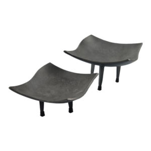 Soporte para Pastel con Diseño de Hoja Decorativa, Fabricado en Hierro Fundido de Alta Calidad con Acabado Pintado - Product Image 5