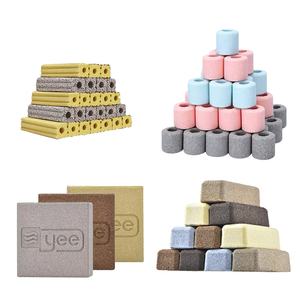 YEE anneau de filtre biocéramique accessoires d'<span class=keywords><strong>aquarium</strong></span> média filtrant biologique réservoir de poisson Quartz carré maison bactérienne - Product Image 1