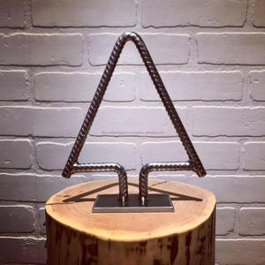 Accent d'arbre de Noël de qualité supérieure avec base en bois poids de papier de bureau objet décoratif de sapin de Noël pour dessus de table - Product Image 5