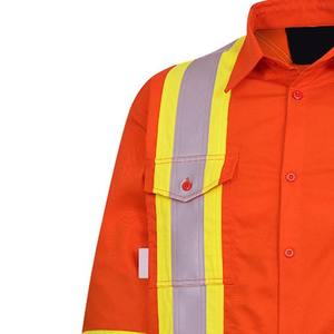 Gilet de sécurité professionnel pour homme, haute visibilité, classe 3 ANSI, imperméable, durable, anti-plis, léger - Product Image 3