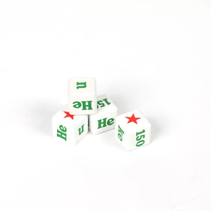 Resin Customizable Vibrant Developer Supplies Personalized Premium <b>Dice</b> Cube Multi-color Accessories for Board Games - Product Image 1