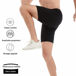 Shorts de sport confortables pour hommes, shorts de compression pour la course à pied, la gym et l'entraînement, shorts de sport pour garçons - Product Image 4