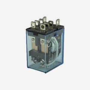 Relé de Propósito General OMRON LY2-J AC100/110 DC12 DPDT 10A Enchufable (8 Pines) con Carcasa Transparente para OMRON - Product Image 1