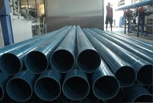 Tuyau de gaine en uPVC bleu de classe CS Shallow Well, matériau vierge, extrémité filetée, tube lisse, 150 mm, diamètre 6 pouces, longueur 6 mètres (20 pieds) - Product Image 4