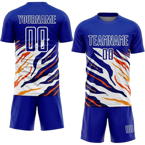 Ensemble Maillot et Short de Football Professionnel Dry Fit Pro-Mesh – Tenue d'Équipe Haute Performance Tendance pour les Marchés Américain et Européen - Product Image 4