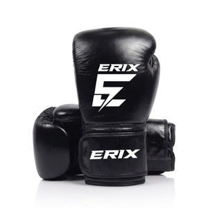 Guantes de Boxeo de Cuero Personalizados de Alta Calidad con Protección UV y Cierre de Gancho y Bucle para Kickboxing, Muay Thai, Entrenamiento de Artes Marciales - Product Image 1