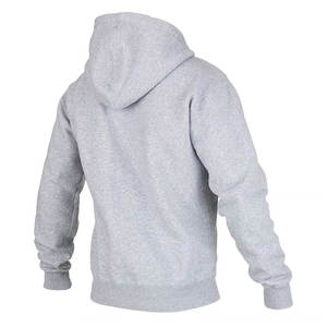 Sudadera con capucha y cremallera para hombre, de invierno, extragrande, de algodón orgánico 100%, 500 g/m², con estampado personalizado. - Product Image 6