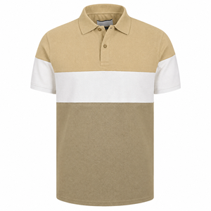 Nouveaux polos pour hommes au design respirant, personnalisables, 100% coton jersey, fabrication de vêtements, polos pour hommes, taille confortable - Product Image 5