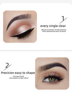 Venta al por Mayor, Superventas, Delineador de Cejas Líquido de 4 Puntas, Multicolor, Microblading, Natural, Duradero e Impermeable - Product Image 3