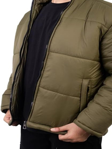 Chaqueta Acolchada de Invierno al por Mayor, Chaqueta Acolchada de Alta Calidad con Revestimiento de Burbujas, Chaqueta Exterior Acolchada Resistente al Viento para Hombre - Product Image 3