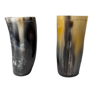 Copa de Vino de Cuerno Natural Tallada a Mano, Personalizada, de Alta Calidad, al por Mayor, para Hogar, Restaurante, Hotel, Ecológica - Product Image 2