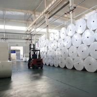 Bobines mères de papier recyclé en pâte vierge en gros pour essuie-tout de cuisine et papier essuie-tout