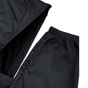 Men Fashion Windbreaker Tracksuit Outdoor Sports Running Wear OEM Customize Wholesale Unisex Black <b>Hooded</b> <b>Soft</b> <b>Shell</b> <b>Jacket</b> - Product Image 5