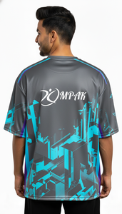 Camiseta Premium para Hombre, Talla Grande, Sublimada, Poliéster/Algodón, Transpirable, Ecológica, Corte Regular, Estilo Casual Urbano - Product Image 2