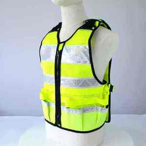 Chaleco de Seguridad Reflectante de Alta Visibilidad Unisex, Ropa de Trabajo Transpirable, Ligera y Duradera - Product Image 5